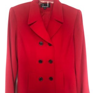 B.bennett red pant suit